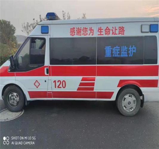 天祝救护车出租服务案例3